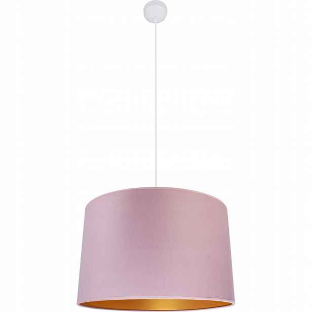 Závěsná stropní lampa fi40 pudrová růžová