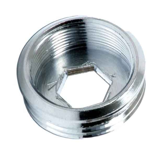 Eco produkty Redukce perlátoru M22x1 vnitřní závit / 3/4" vnější závit, mosaz - chrom