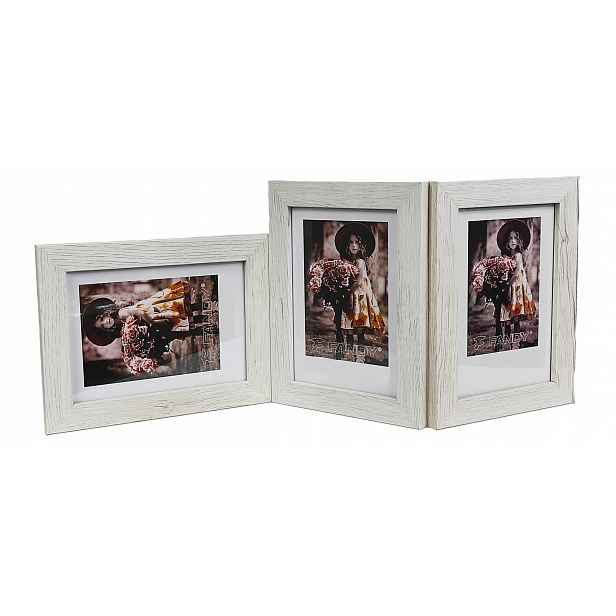 Fotorámeček Galerie multirámek Narvik pro 4 fotografie 15x21 cm Trojitý horizontální/vertikální/vertikální
