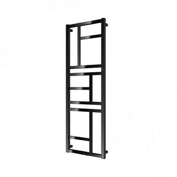 HOPA Mondrian radiátor elektrický 159x50 cm černá matná REDMON501431Y