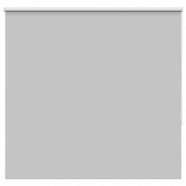 vidaXL Roleta zatemňovací Světle šedá šířka látky 161,6 cm polyester