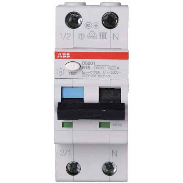 Abb DS201 nadproudový jistič B16 A 2CSR255180R3165