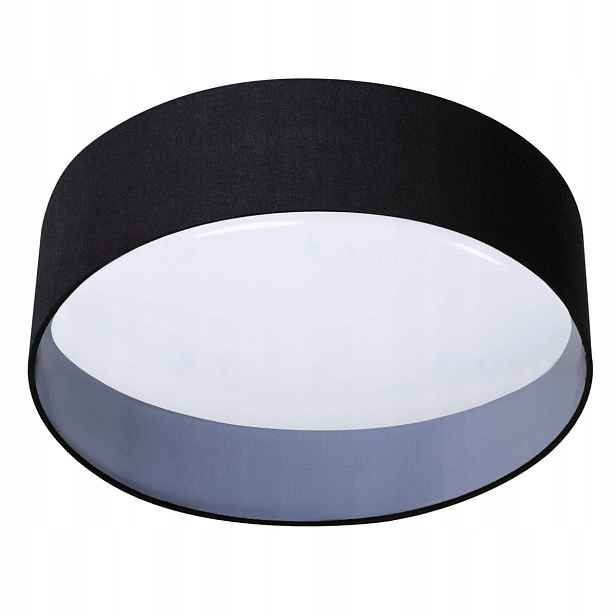 Kanlux Stropní Svítidlo Kulatý Led Rifa 17,5W 3000K Teplé světlo 40 cm Černá/Bílá