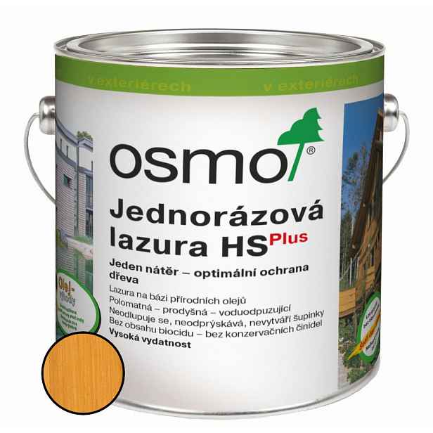 Lazura jednorázová Osmo HS plus 9221 borovice 0,75 l