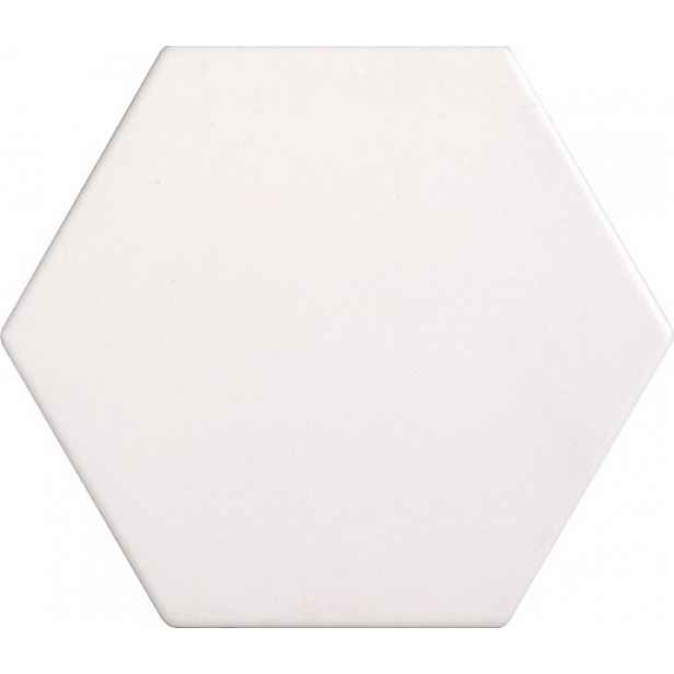 Dlažba Tonalite Examatt bianco 15x17 cm mat EXM6400