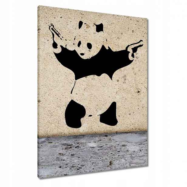 Obrazy 60x80 Banksy Panda