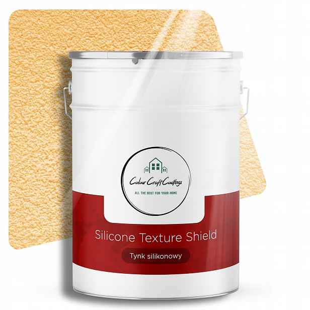 Silikonová omítka 2.0MM Beránek Žlutý 25KG F645