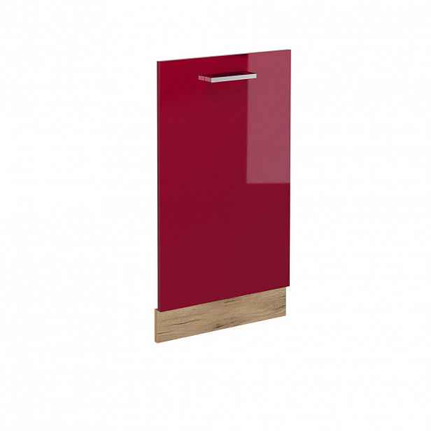 Vicco PŘEDNÍ PANEL R-Line Červená vysoký lesk 45 cm bez pracovní desky