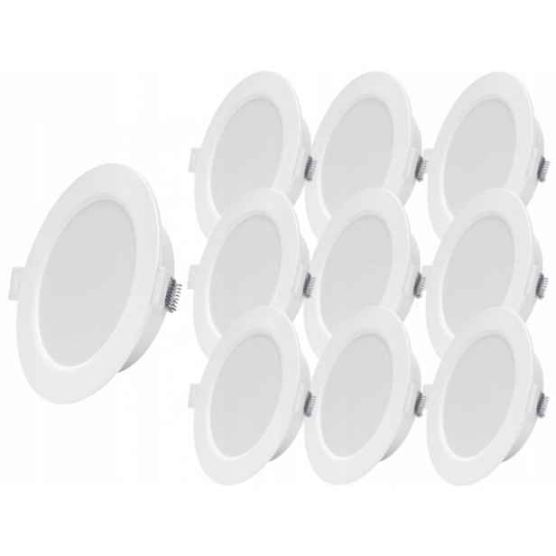 10x Led zapuštěné stropní svítidlo Slim Cw 6500K Plochý podomítkový panel