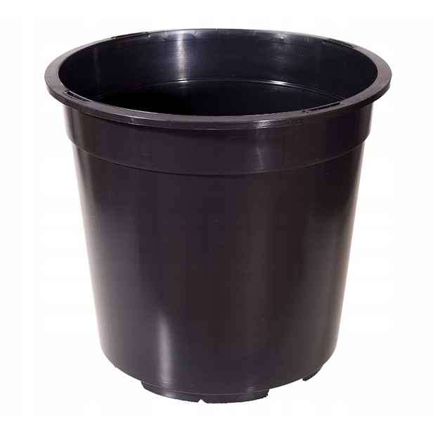 Květináč školkařský kulatý 24 cm 7 L – vysoký, tvrdý – 50 Ks