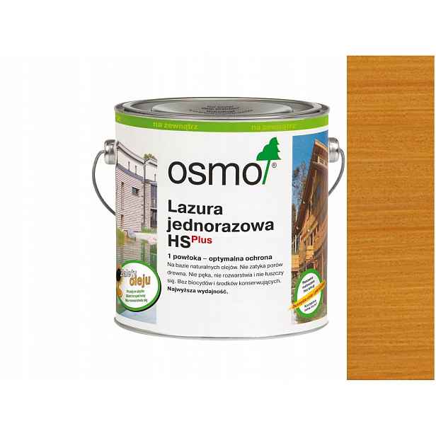 Osmo Jednorázová lazura 9206 Světlý dub 2,5L