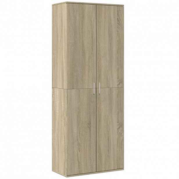 vidaXL Skříň highboard dub sonoma 70 x 35 x 180 cm kompozitní dřevo