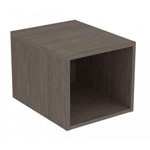 Ideal Standard Finesse - Boční skříňka, otevřená, 40x51x36 cm, Dark Elm E3402UR