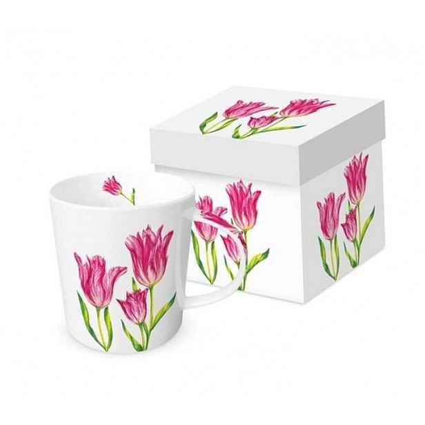 Porcelánový Hrnek Tulipány 350 ML