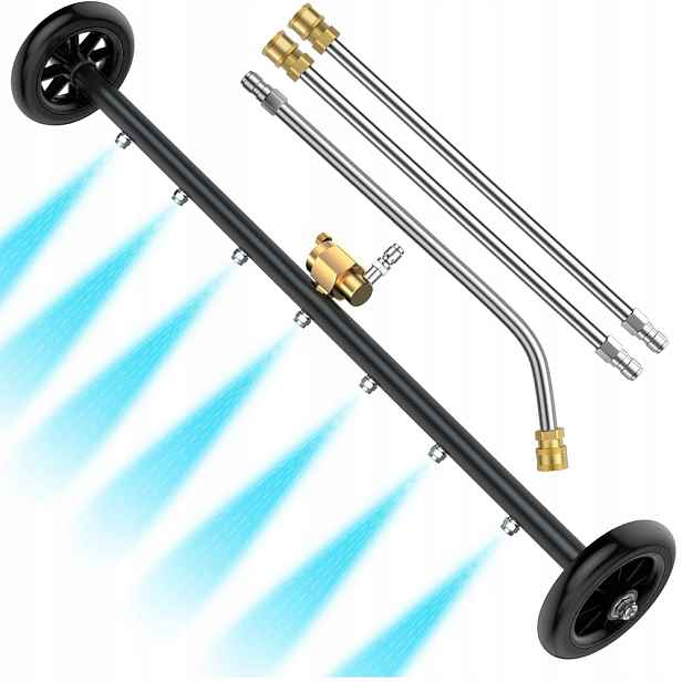 Čistič Podvozku Do Auta Silný Se 4 Tryskami Pro Auta, Podlahy 56 cm