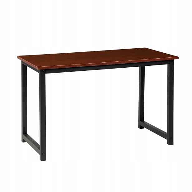 ModernHome PWDNZ-303 Kancelářský Pc stůl,120×60×73 cm, tmavě hnědý