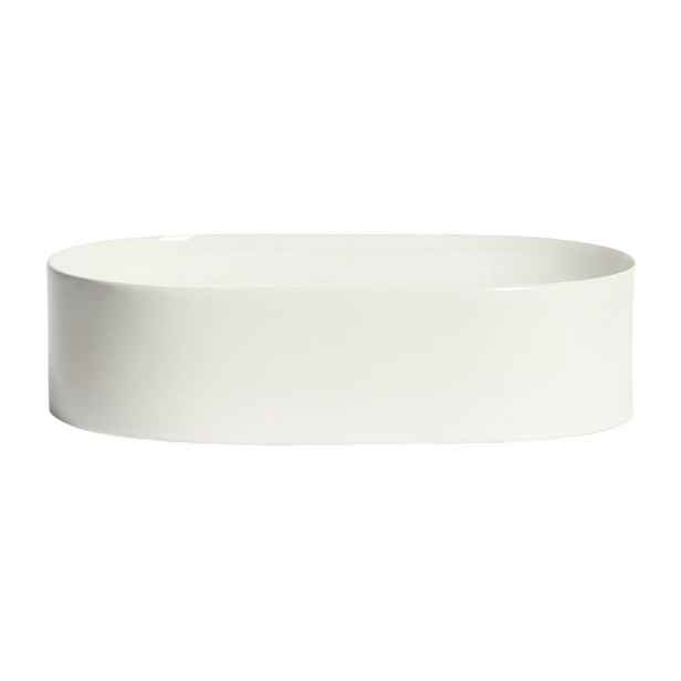 Bílé keramické umyvadlo 50x31 cm Ovara – Kave Home