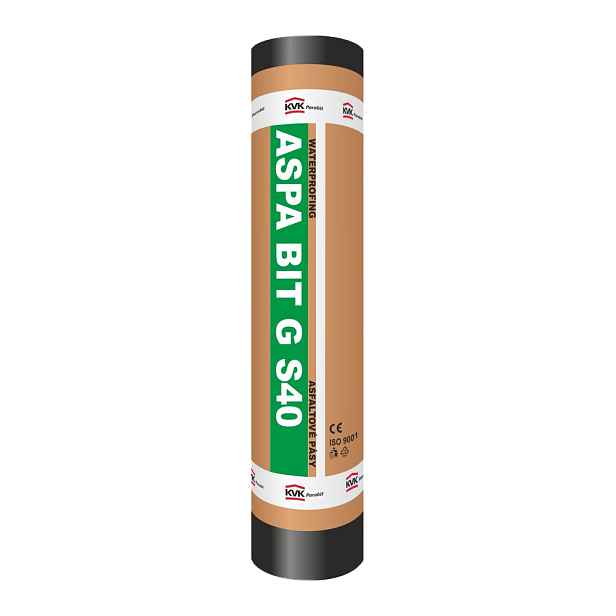 Asfaltový pás hydroizolační ASPA BIT G S40 (7,5 m2/role)