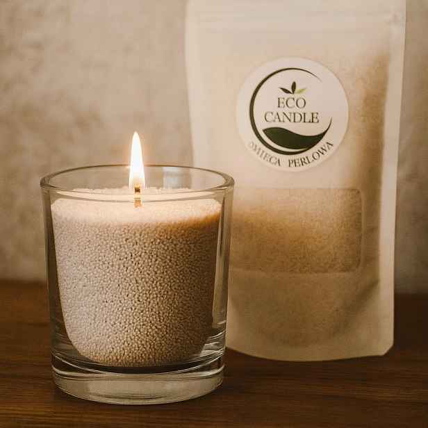 EcoCandle Vosk Perlový Kakaový bronz 5 kg