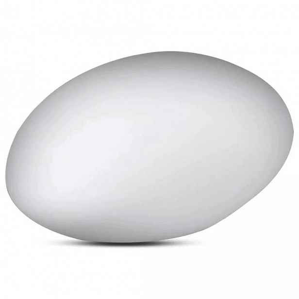 V-tac Led zahradní svítidlo kámen 28 cm nabíjení ovladač VT-7802 Rgbw 18lm