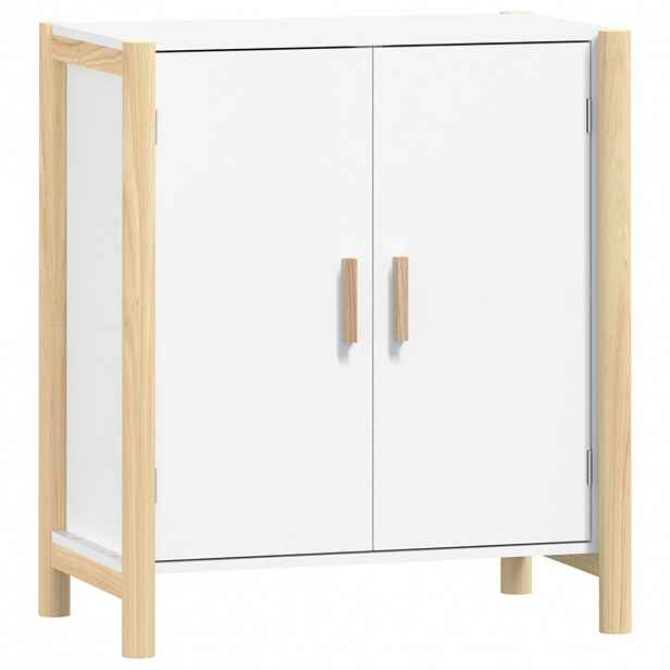 vidaXL Příborník bílý 62x38x70 cm kompozitní dřevo