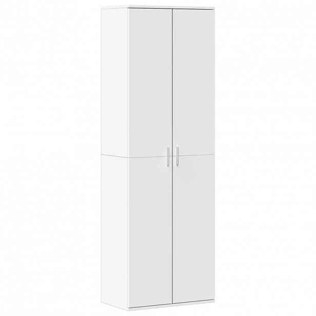 vidaXL Skříň highboard bílá 60 x 35 x 180 cm kompozitní dřevo
