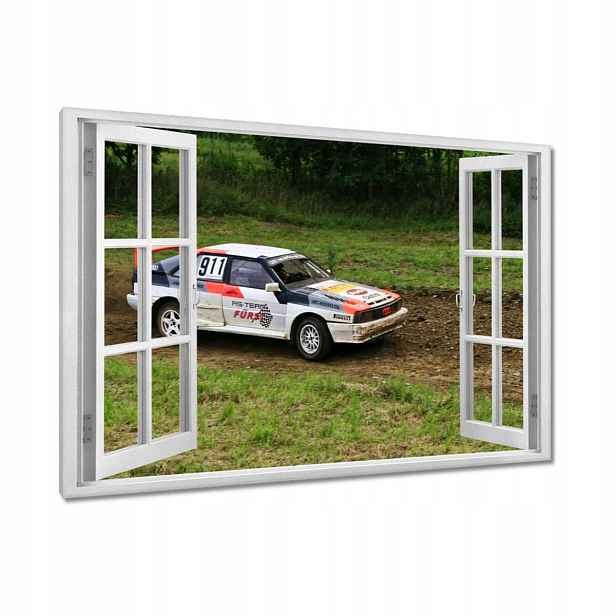 Obrazy 90x60 Audi Quattro na trase