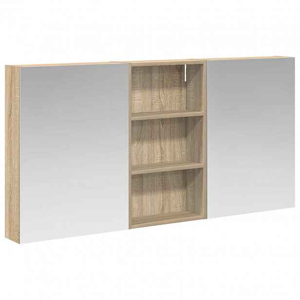 vidaXL Sada koupelnových skříněk 3 ks 140 x 14,5 x 70 cm