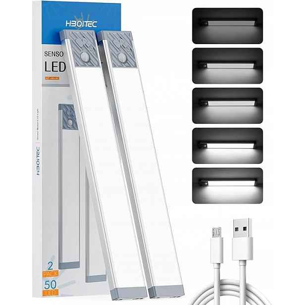 Hiboitec Lampa s pohybovým senzorem 2 kusy HZT-HBSL002