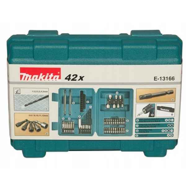 Makita sada příslušenství v kufříku 42 kusů E-13166