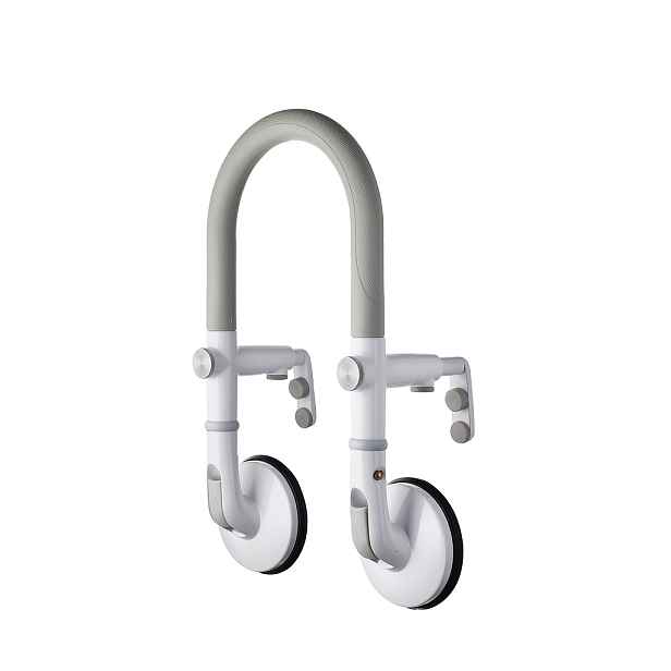 Ridder A0260001 Podpůrné přísavné madlo na vanu; madlo pro vstup do vany s přísavkami - bílé; 120 Kg; 60 - 130 mm