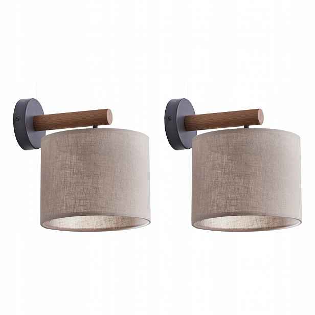 Tk Lighting Sada 2 x nástěnné svítidlo Deva Nature 6106