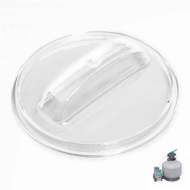 Transparentní kryt předfiltru pro pískovou pumpu Flowclear 58486