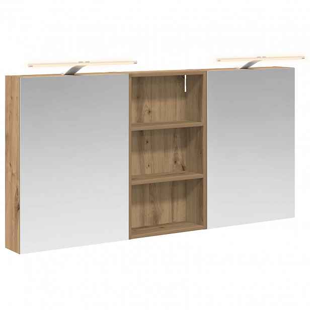 vidaXL Sada koupelnových skříněk 3 ks 140 x 14,5 x 70 cm
