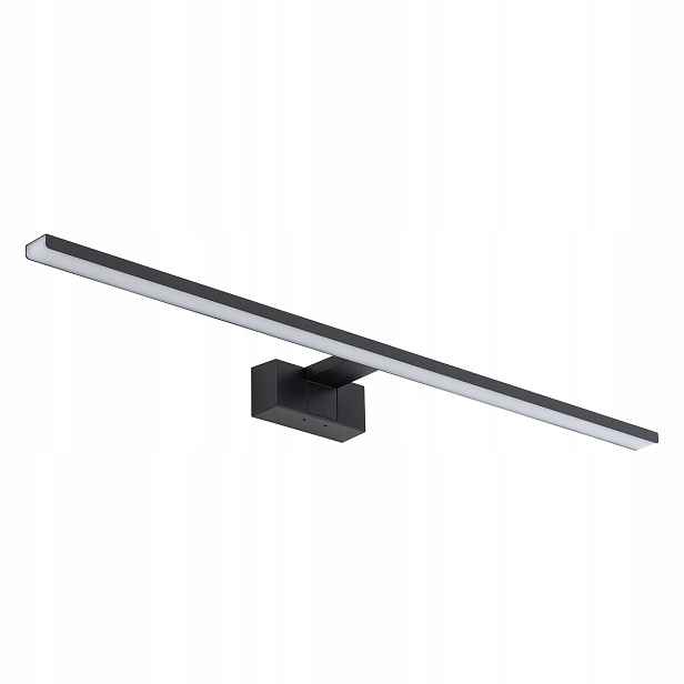 Led nástěnné svítidlo do koupelny nad zrcadlo černé 80 cm 4000K Cezanne Nowodvorski