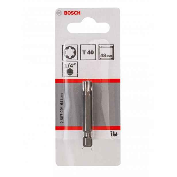 Bosch - Bit T40, délka 49 mm 2607001644