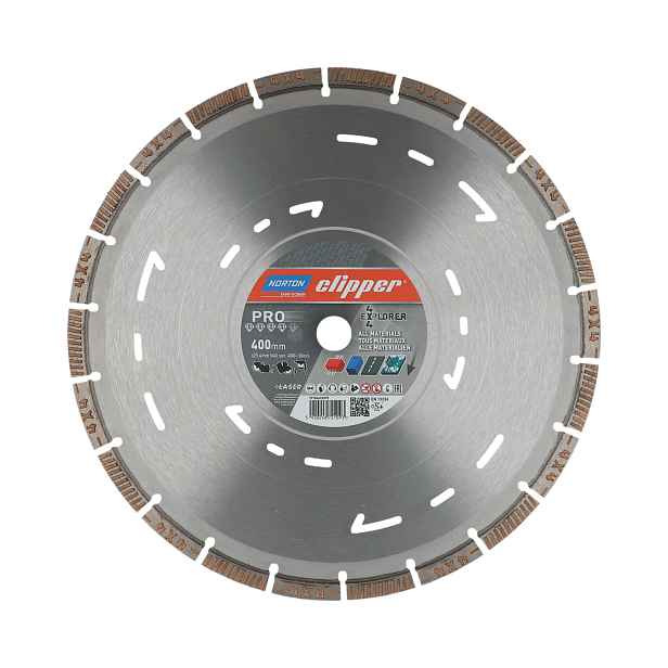 Kotouč řezný DIA Norton Clipper PRO 4×4 EXPLORER 400×25,4 mm