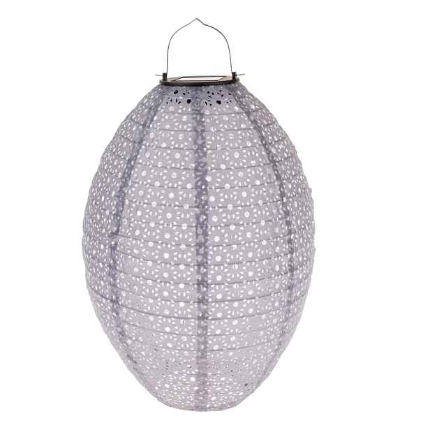 LED závěsné solární venkovní svítidlo ø 25 cm Luce – Dakls