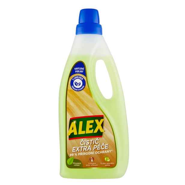 Alex čistič přírodní péče vinylové podlahy s vůní zeleného jablka 750ml