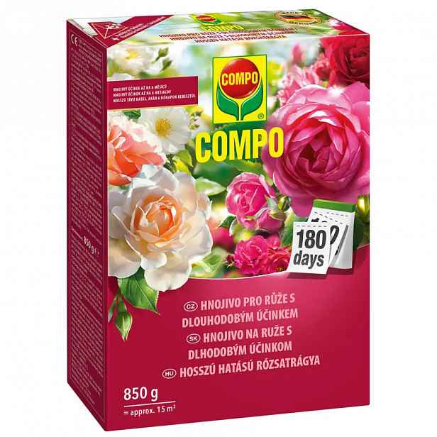 COMPO Hnojivo pro růže s dlouhodobým účinkem  850 g
