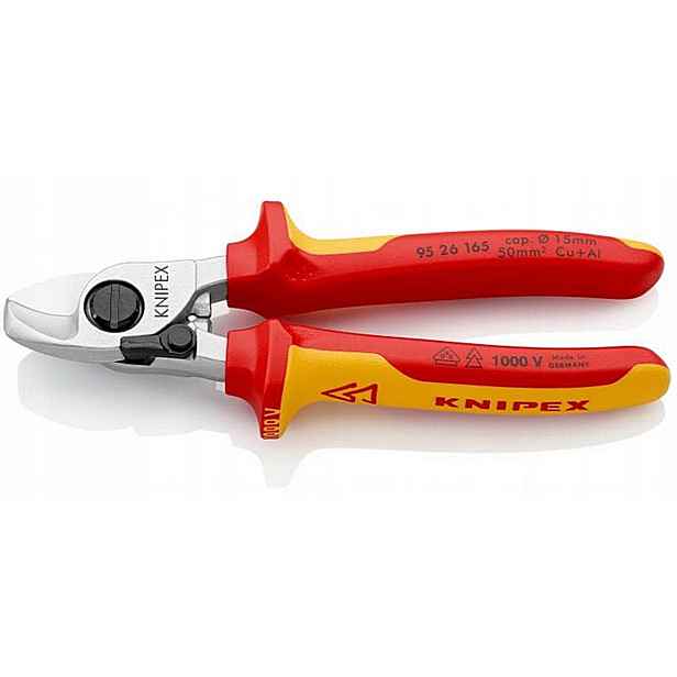 Nůžky na kabely 95 26 165, nůžky na kabely 9526165 1000V Knipex