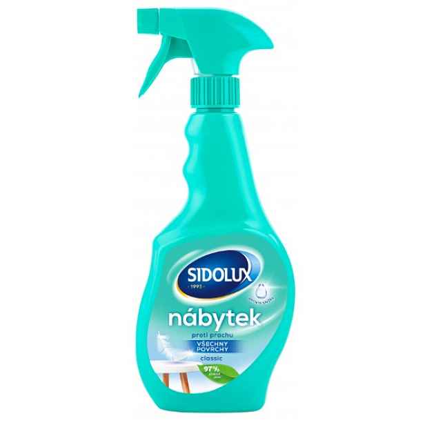 SIDOLUX M nábytek, proti prachu Classic 400ml
