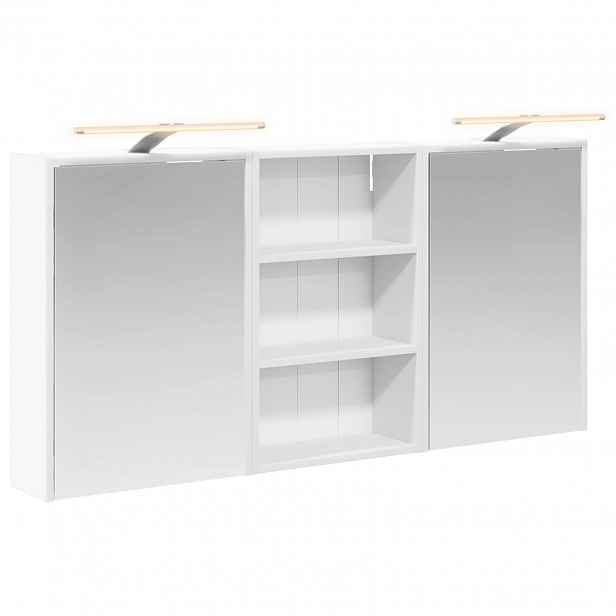 vidaXL Sada koupelnových skříněk 3 ks 126 x 16 x 62,5 cm