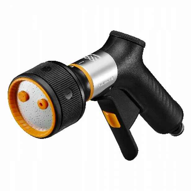 Fiskars Fiber Comp zavlažovací pistole pro zahradu 3-funkční multifunkční zavlažovač