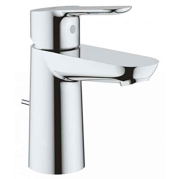 Grohe BauEdge - Umyvadlová baterie s výpustí, chrom 23328000