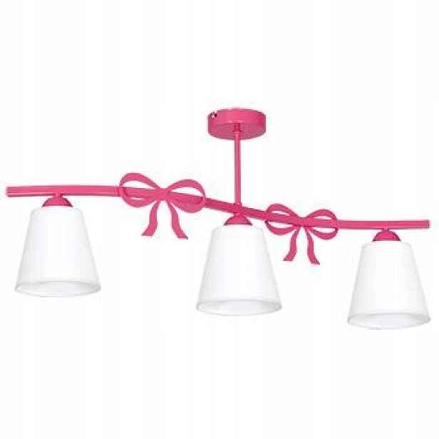 Lampa stropní svítidlo lustr převislá lišta Mašlička 3 x E14