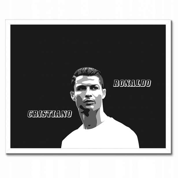 Plakáty v rámu 50x40 Cristiano Ronaldo Fotbalista