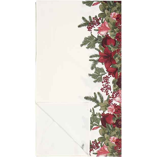 Livarno® Ubrus, 130 x 240 cm (bílá)