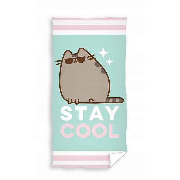 Ručník Pusheen Stay Cool Kočka S Brýlemi 70x140