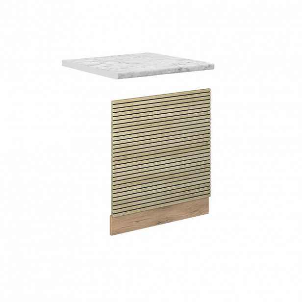 Vicco PŘEDNÍ PANEL Fame-Line Dubový panel 45 cm , PD Mramor